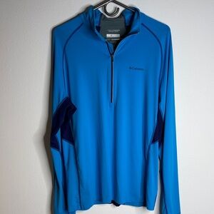 Columbia Omni-Freeze Advanced Cooling 1/2 Zip Pullover L